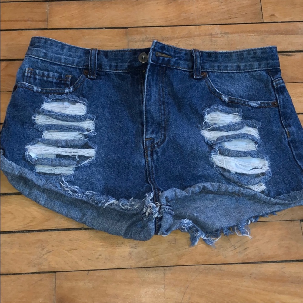 Jean shorts
